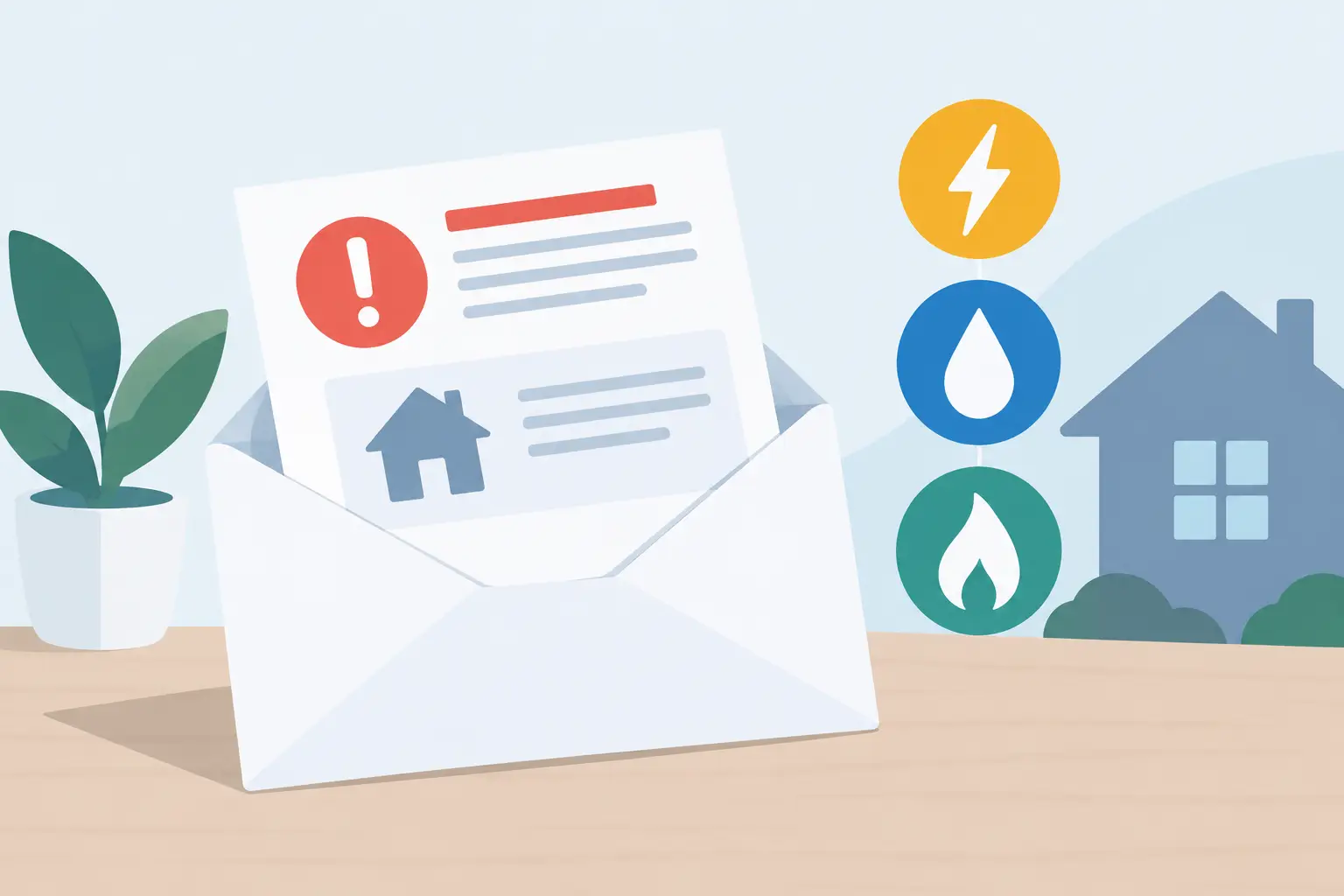 A Utility Shutoff Notice Mailing Example | Send Certified Mail